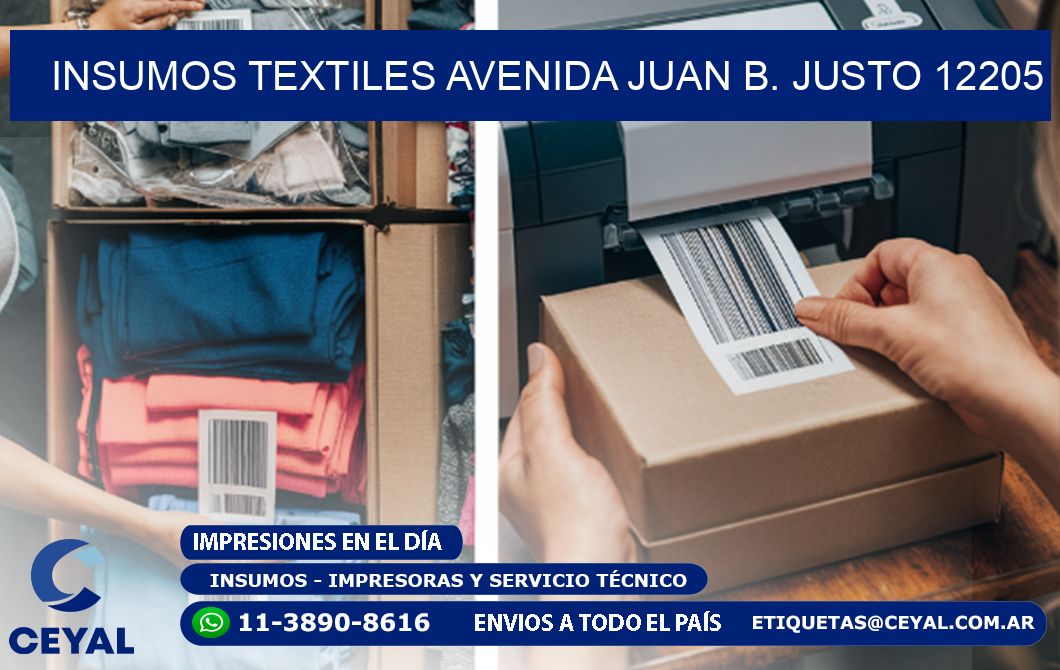 INSUMOS TEXTILES AVENIDA JUAN B. JUSTO 12205