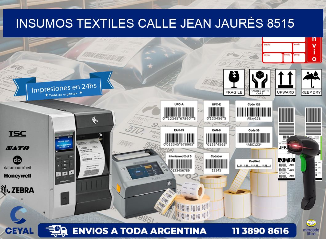 INSUMOS TEXTILES CALLE JEAN JAURÈS 8515