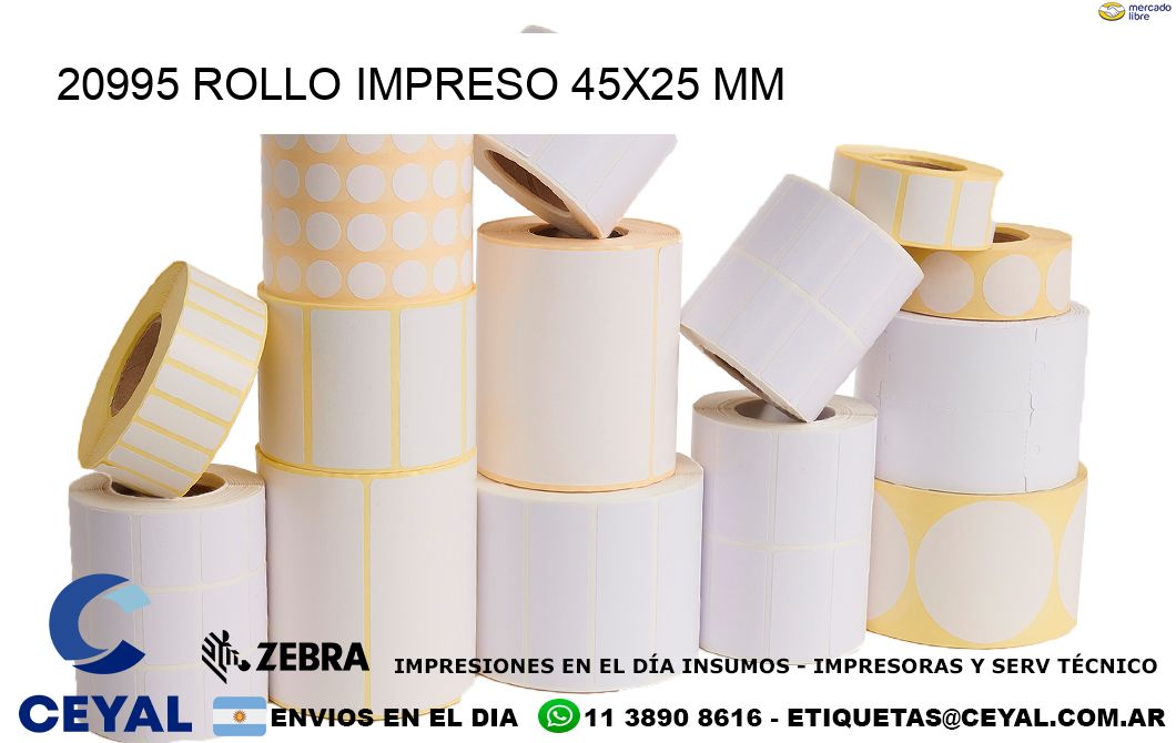 20995 ROLLO IMPRESO 45x25 mm