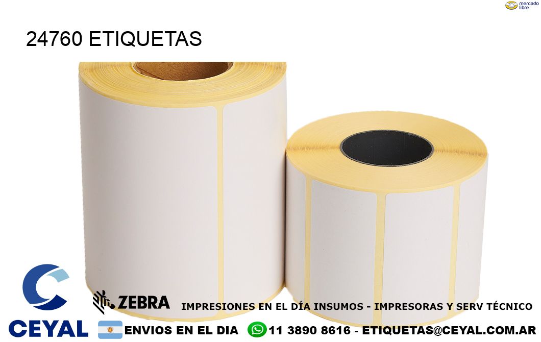 24760 ETIQUETAS