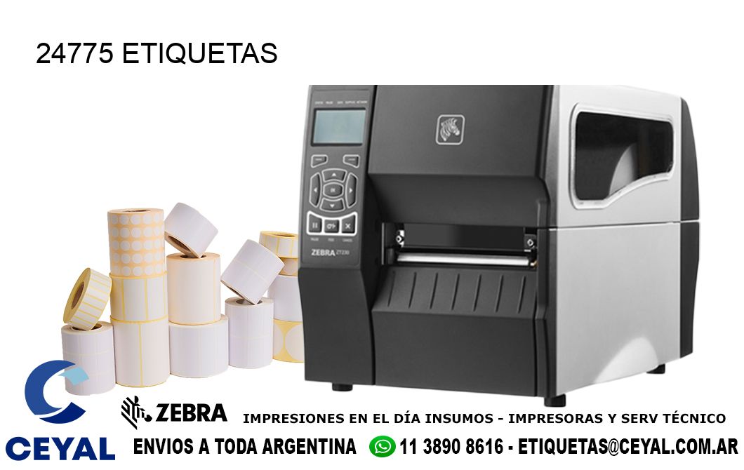 24775 ETIQUETAS