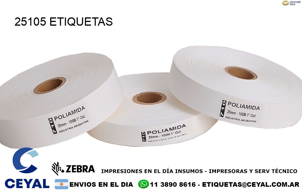 25105 ETIQUETAS
