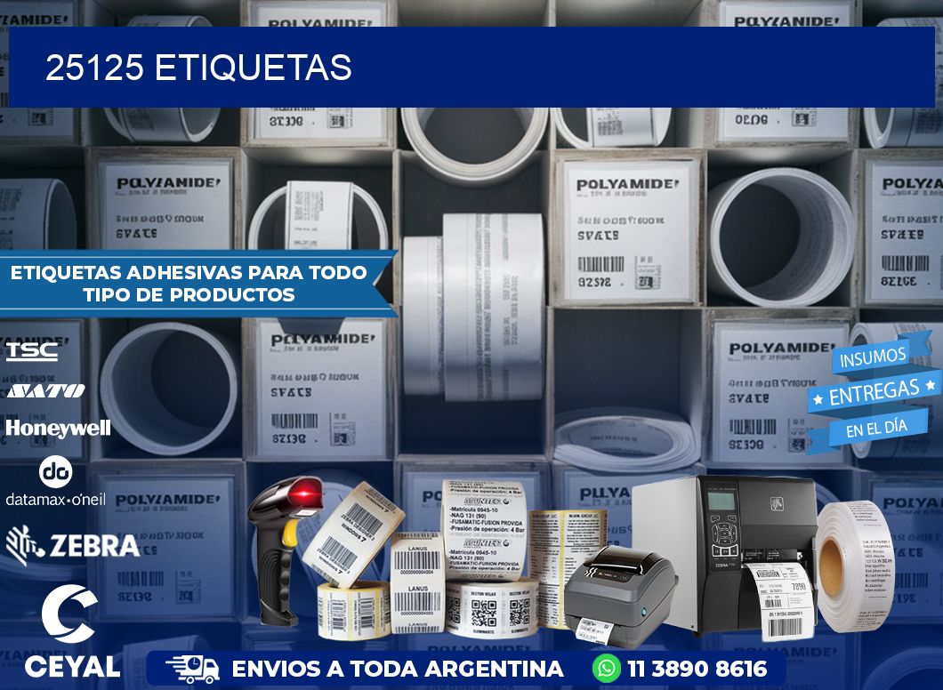 25125 ETIQUETAS