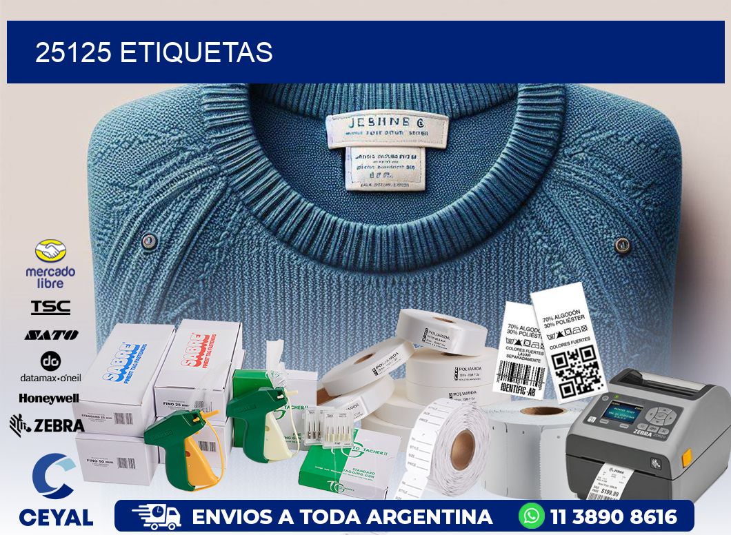 25125 ETIQUETAS