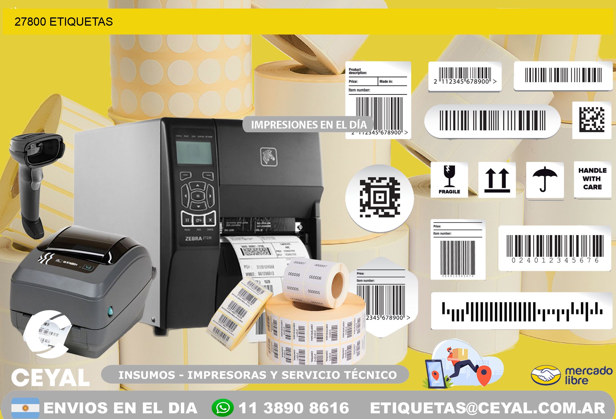 27800 ETIQUETAS