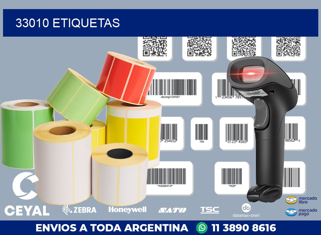 33010 ETIQUETAS