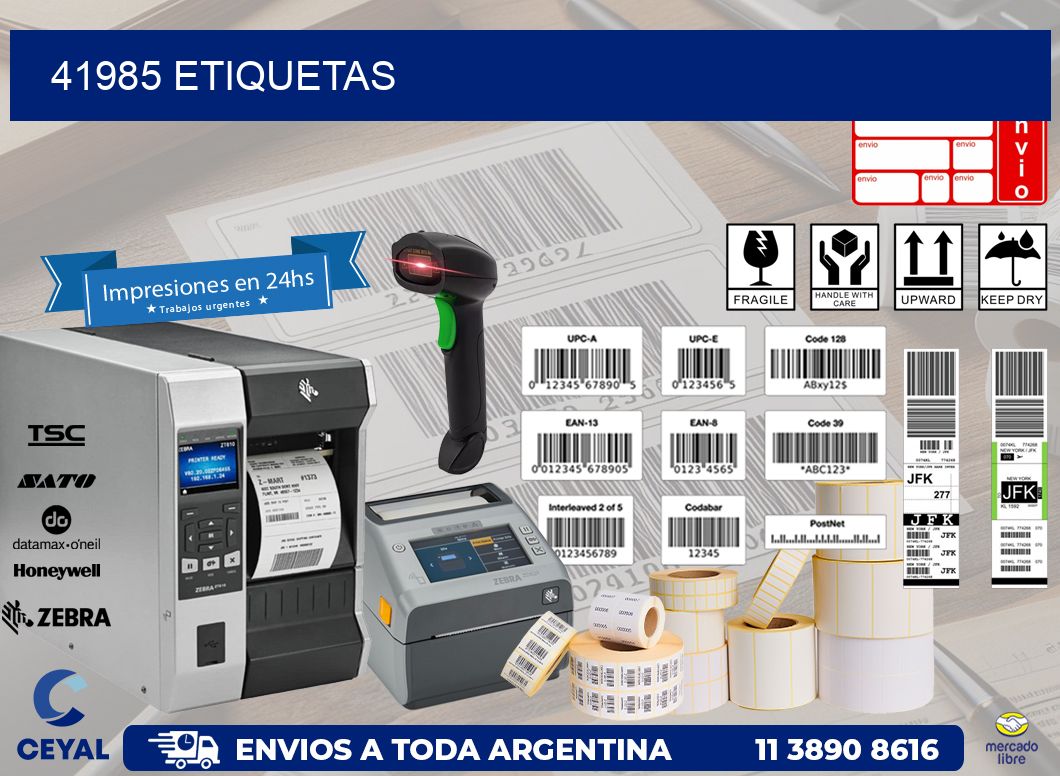 41985 ETIQUETAS
