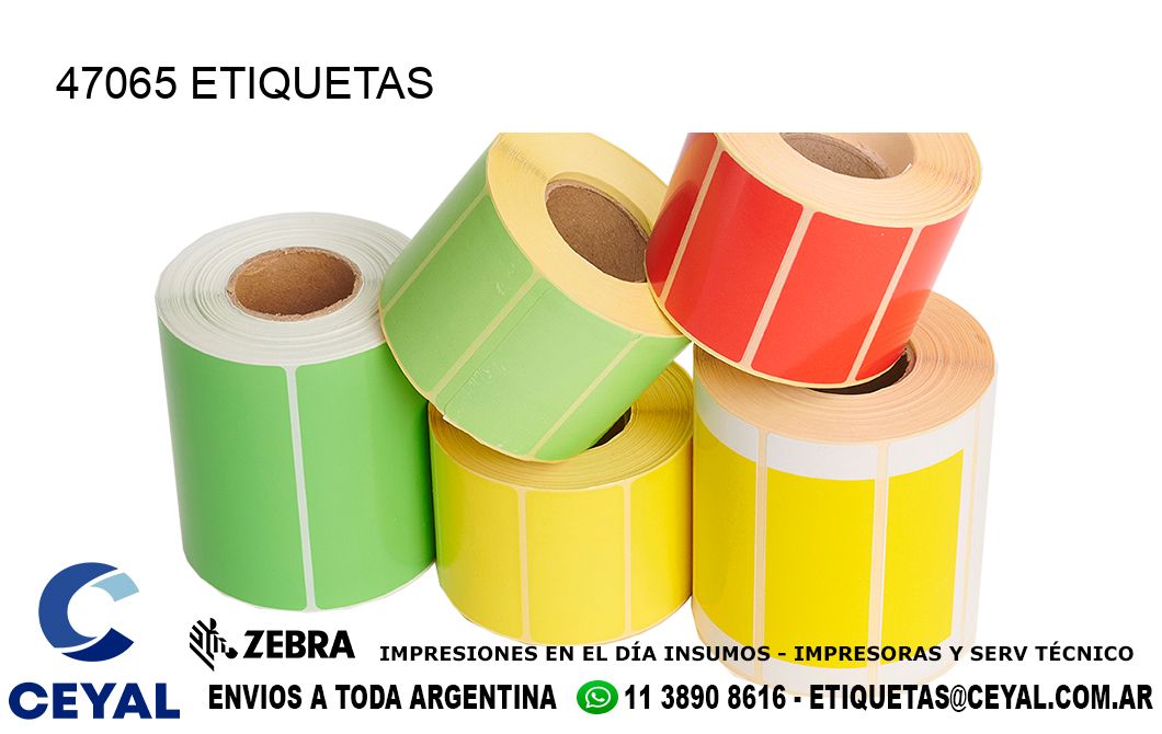 47065 ETIQUETAS