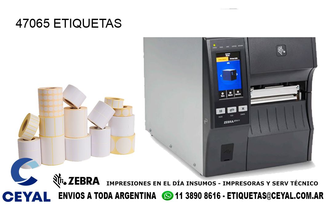 47065 ETIQUETAS