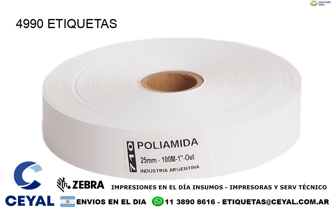 4990 ETIQUETAS