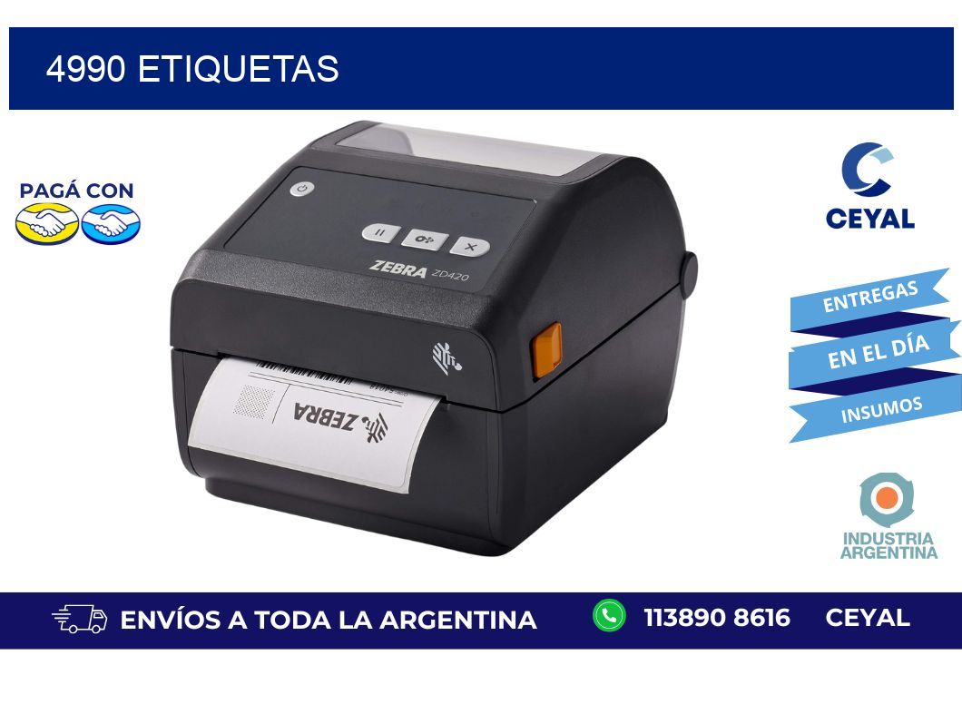 4990 ETIQUETAS