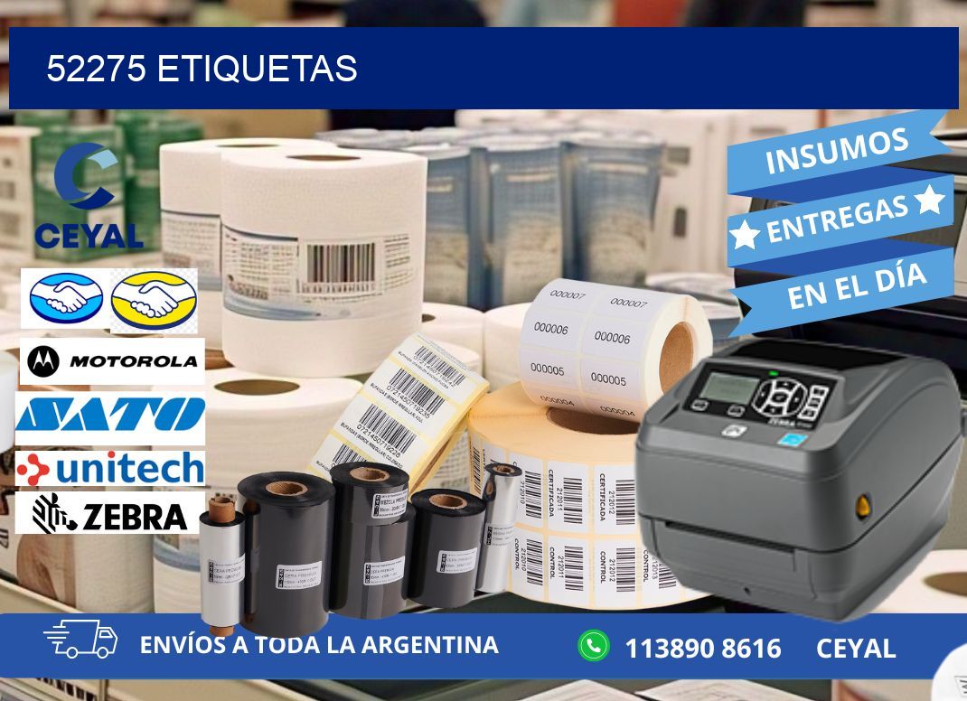 52275 ETIQUETAS