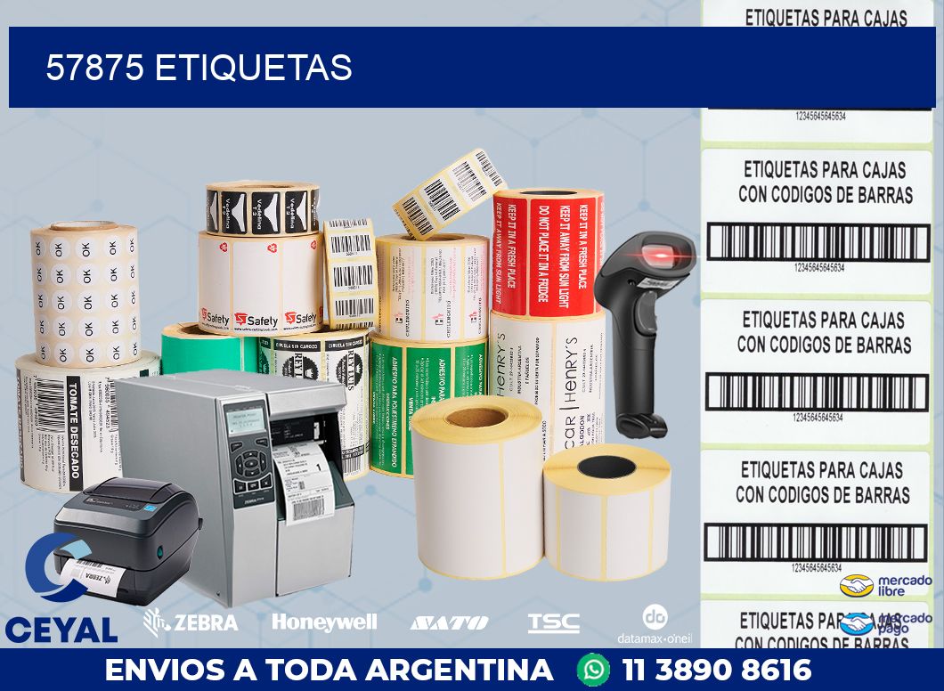 57875 ETIQUETAS