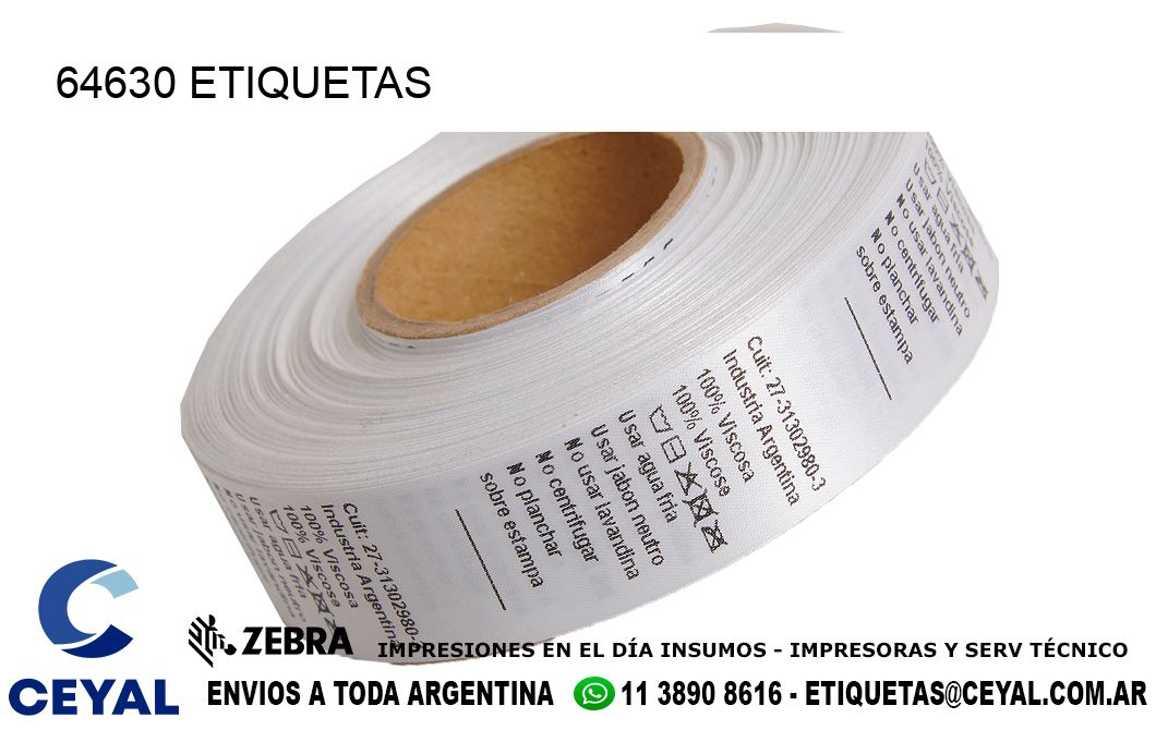 64630 ETIQUETAS