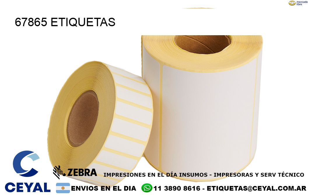 67865 ETIQUETAS