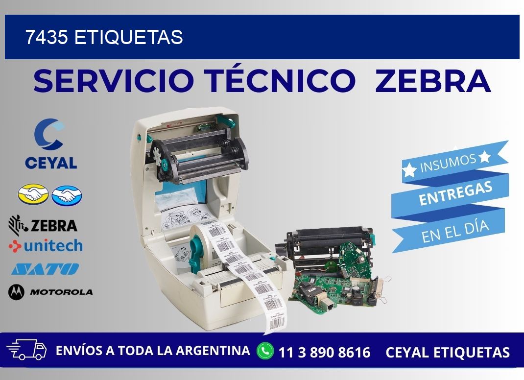 7435 ETIQUETAS