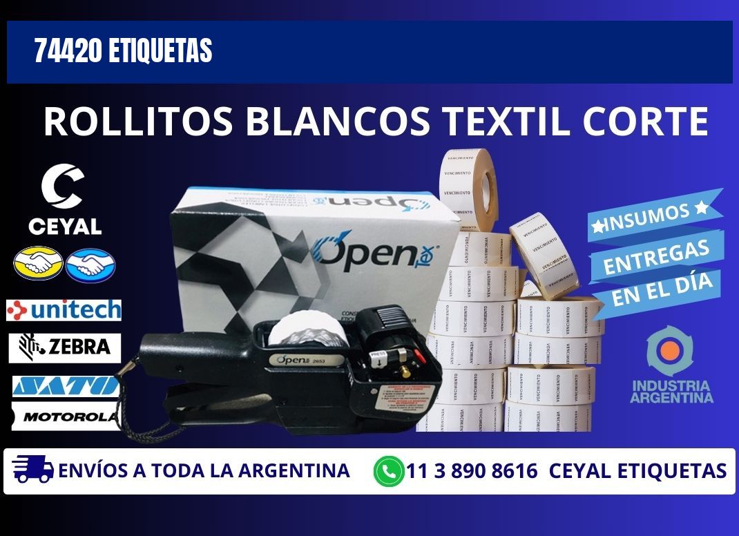 74420 ETIQUETAS