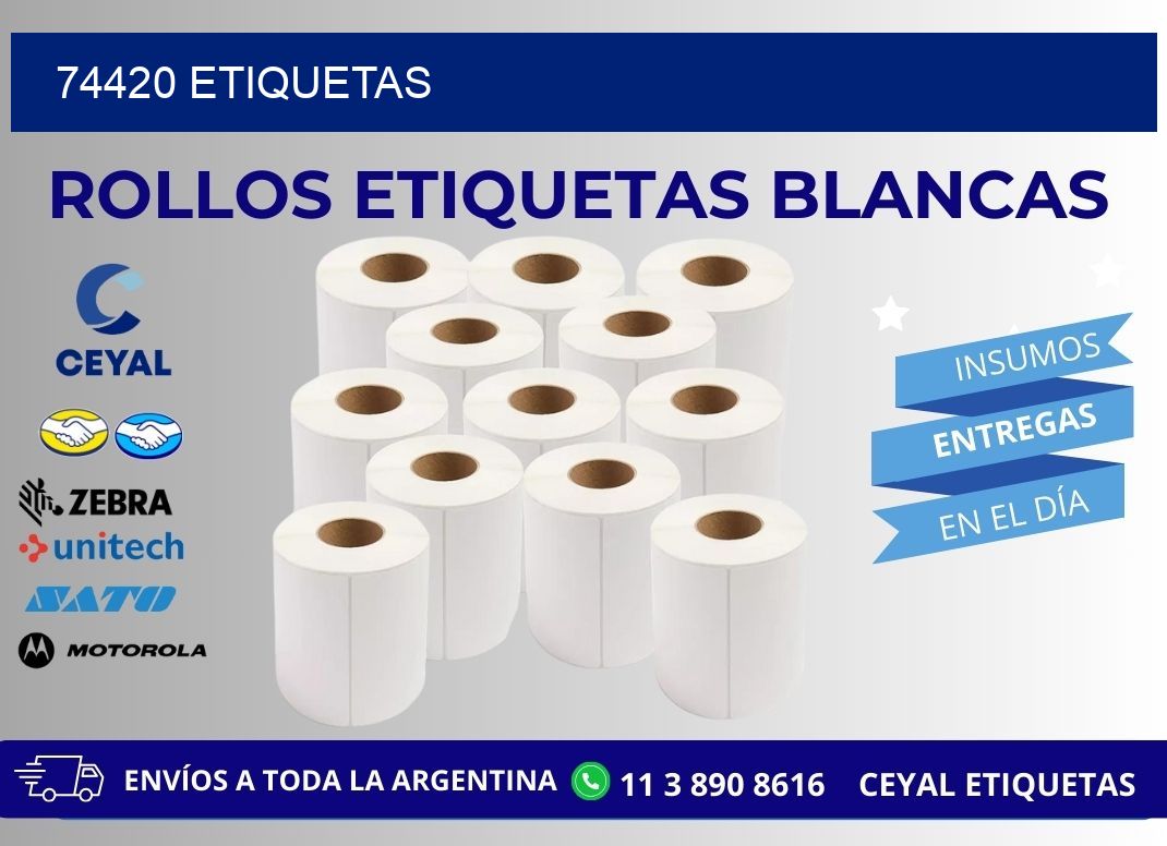74420 ETIQUETAS