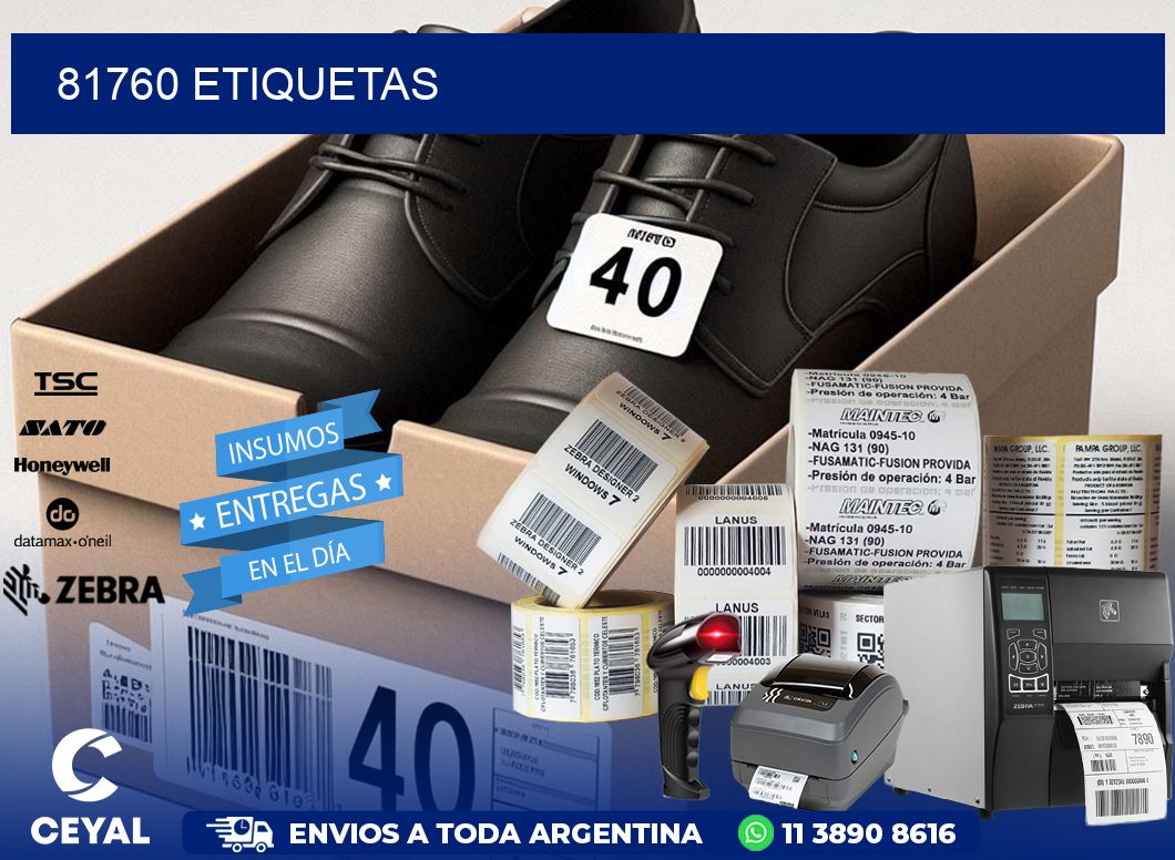 81760 ETIQUETAS