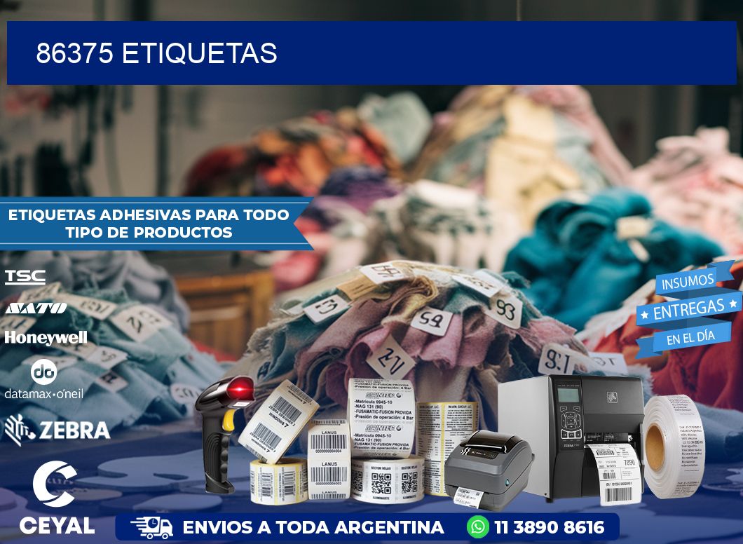 86375 ETIQUETAS