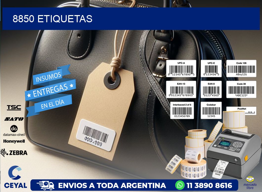 8850 ETIQUETAS