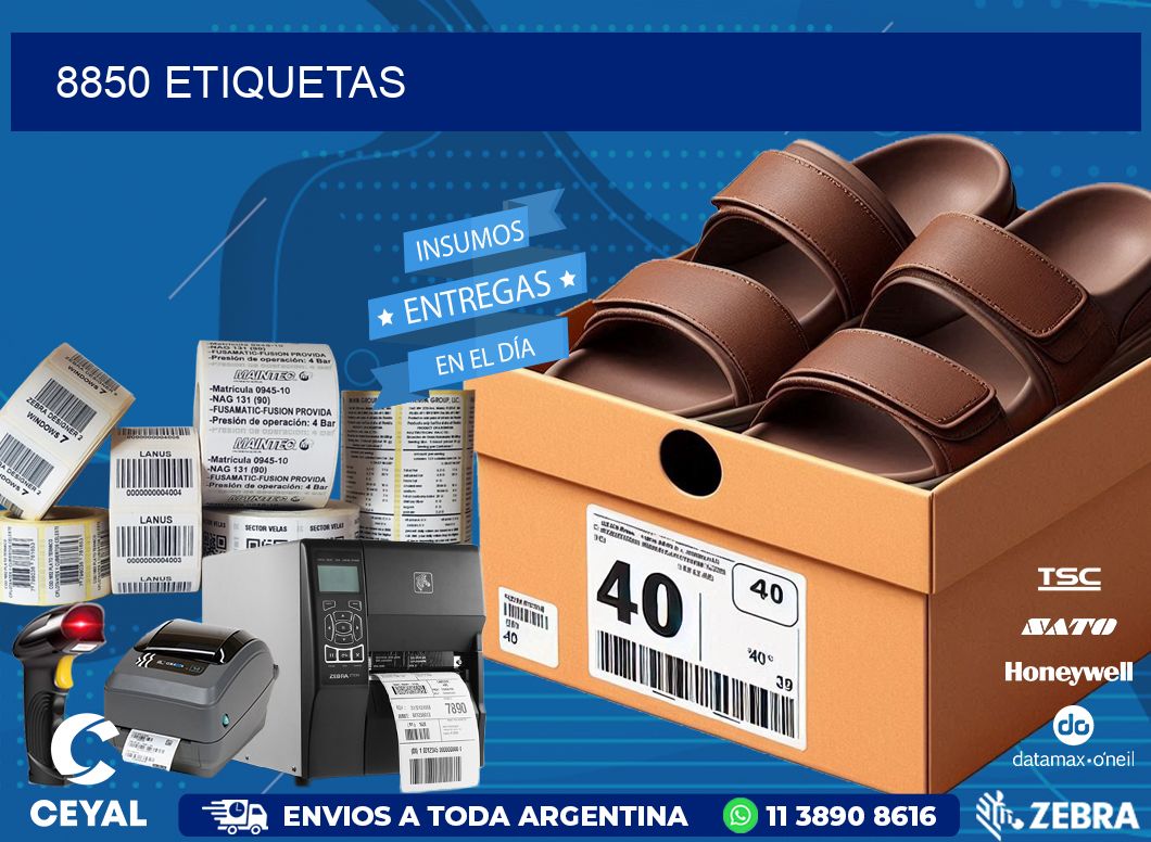 8850 ETIQUETAS