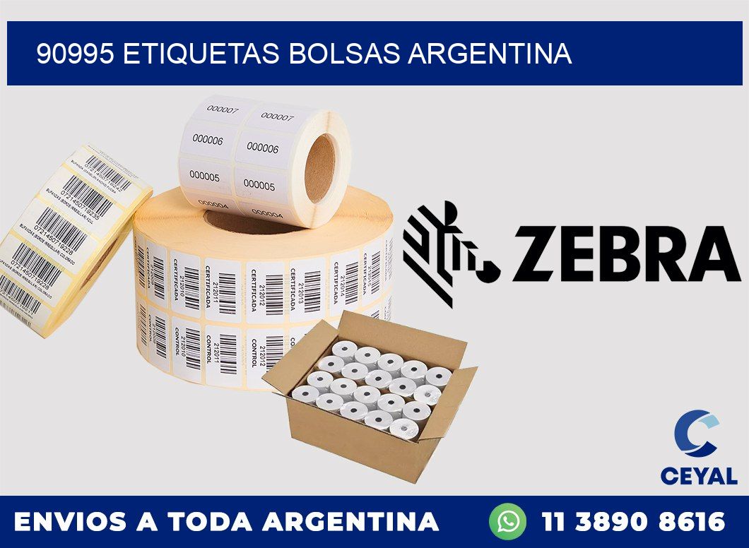90995 ETIQUETAS BOLSAS ARGENTINA