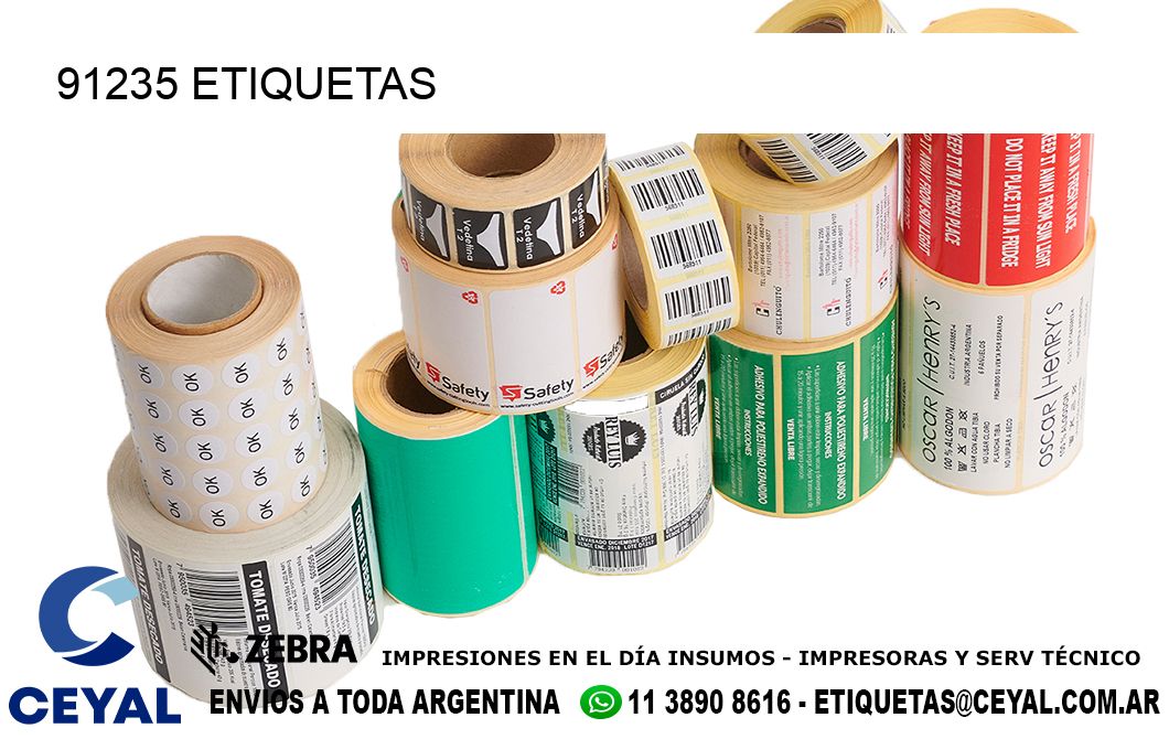 91235 ETIQUETAS