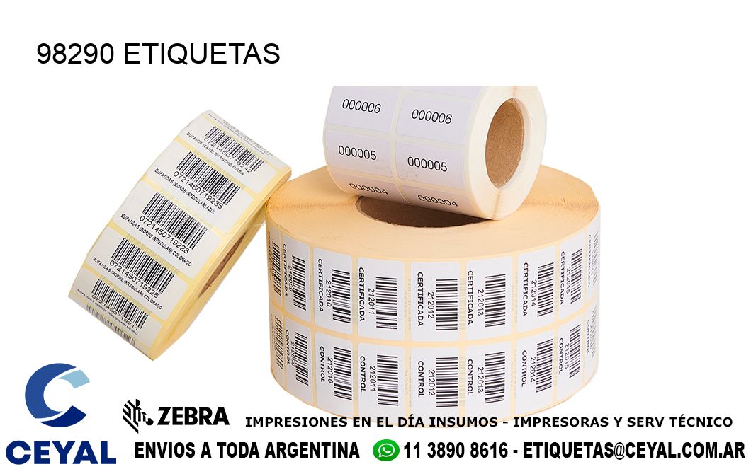 98290 ETIQUETAS