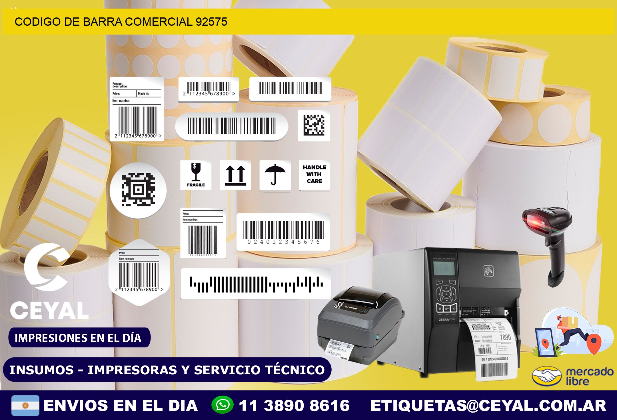 CODIGO DE BARRA COMERCIAL 92575