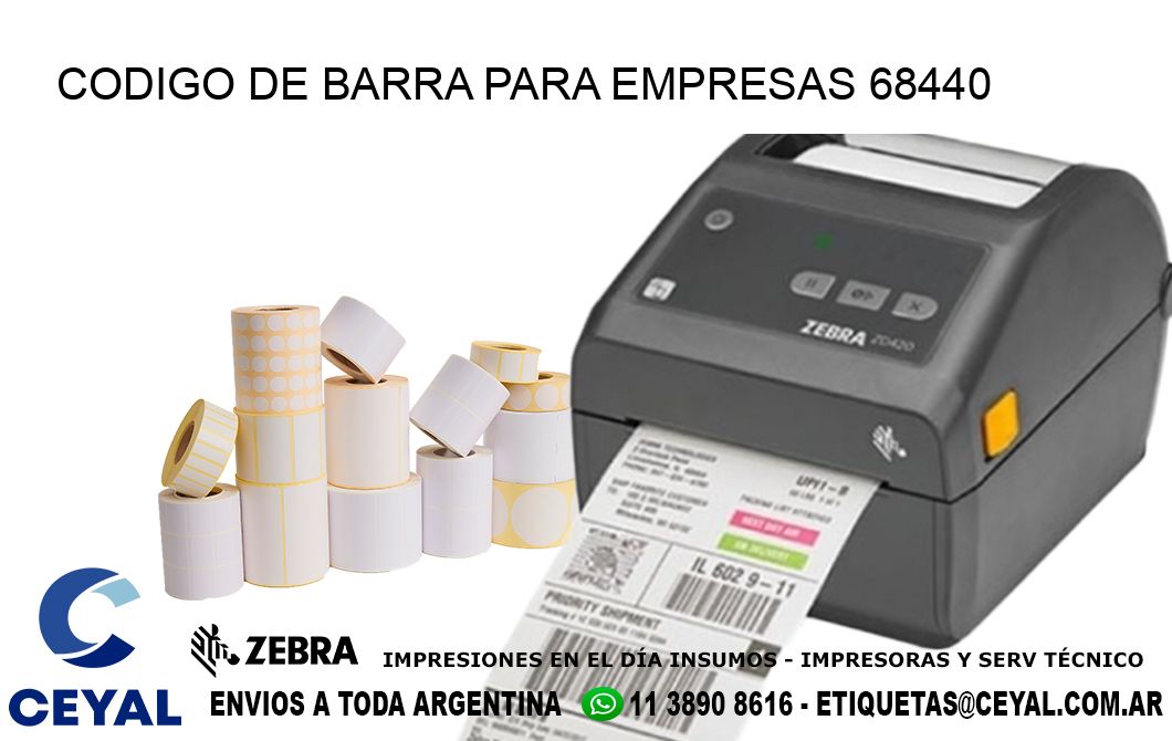 CODIGO DE BARRA PARA EMPRESAS 68440