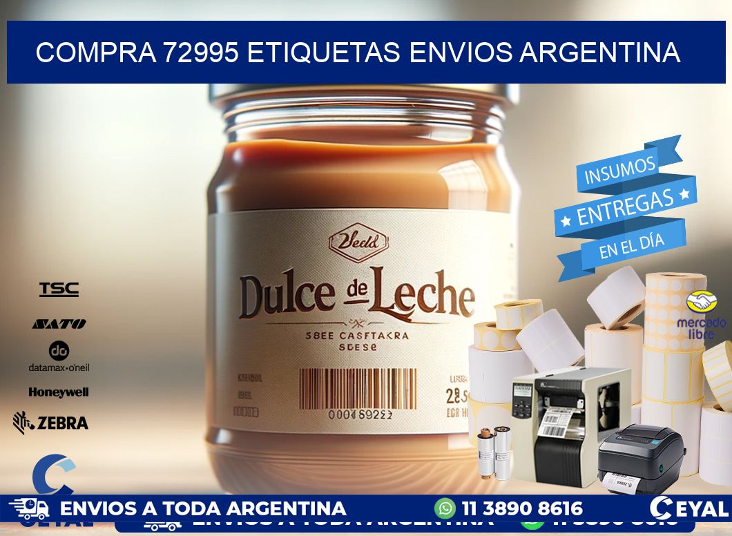 COMPRA 72995 ETIQUETAS ENVIOS ARGENTINA