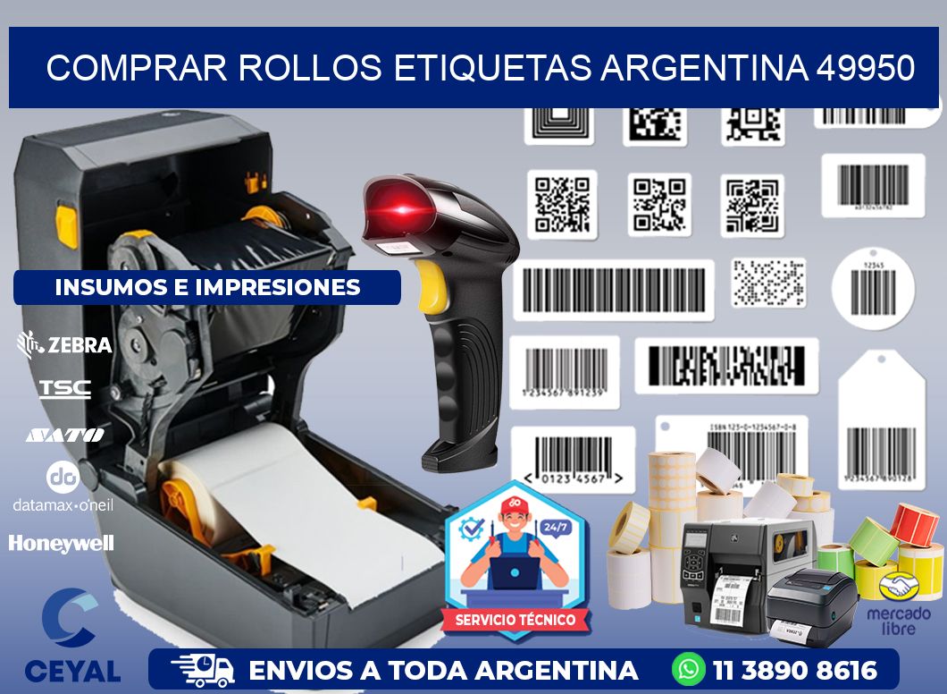 COMPRAR ROLLOS ETIQUETAS ARGENTINA 49950