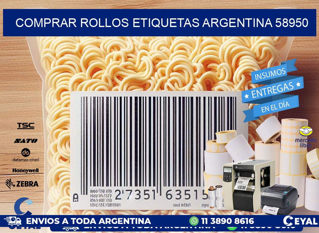 COMPRAR ROLLOS ETIQUETAS ARGENTINA 58950