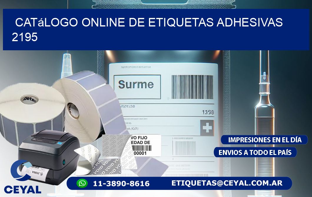 Catálogo Online de Etiquetas Adhesivas 2195