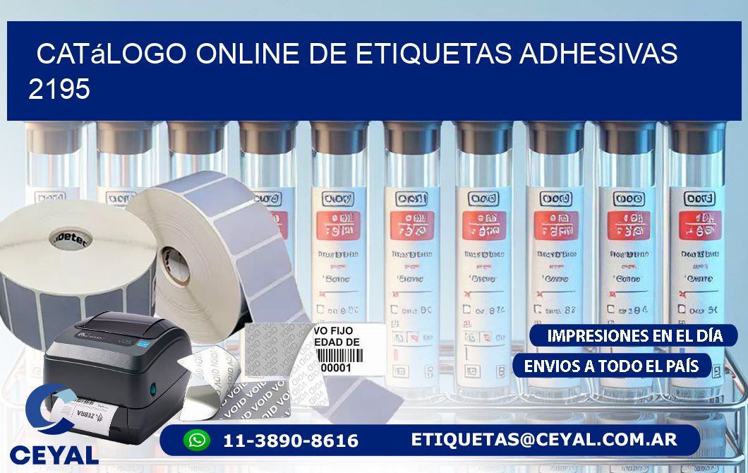 Catálogo Online de Etiquetas Adhesivas 2195