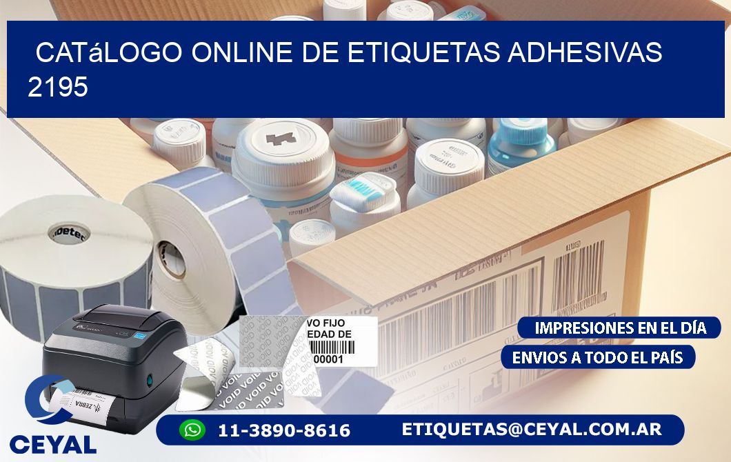 Catálogo Online de Etiquetas Adhesivas 2195
