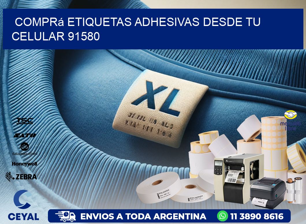 Comprá Etiquetas Adhesivas Desde tu Celular 91580