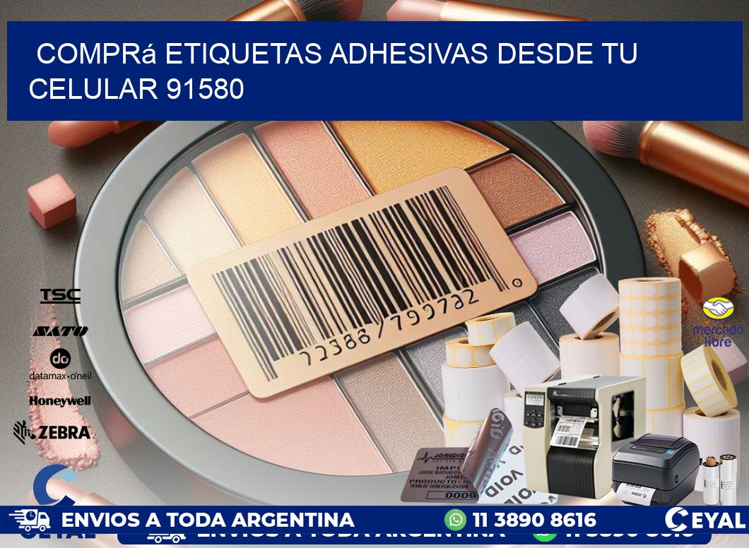 Comprá Etiquetas Adhesivas Desde tu Celular 91580