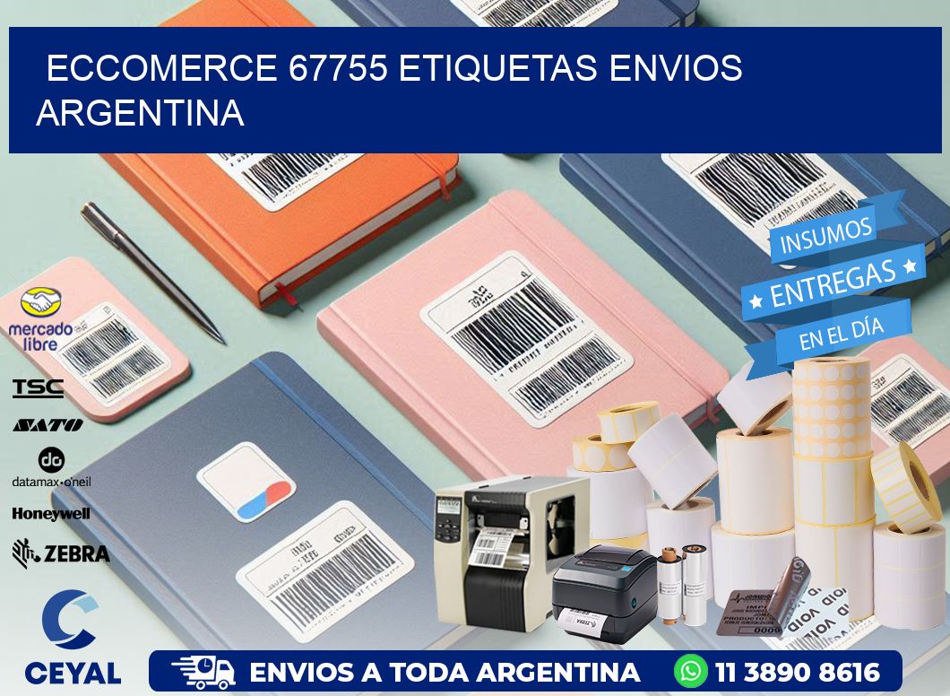 ECCOMERCE 67755 ETIQUETAS ENVIOS ARGENTINA