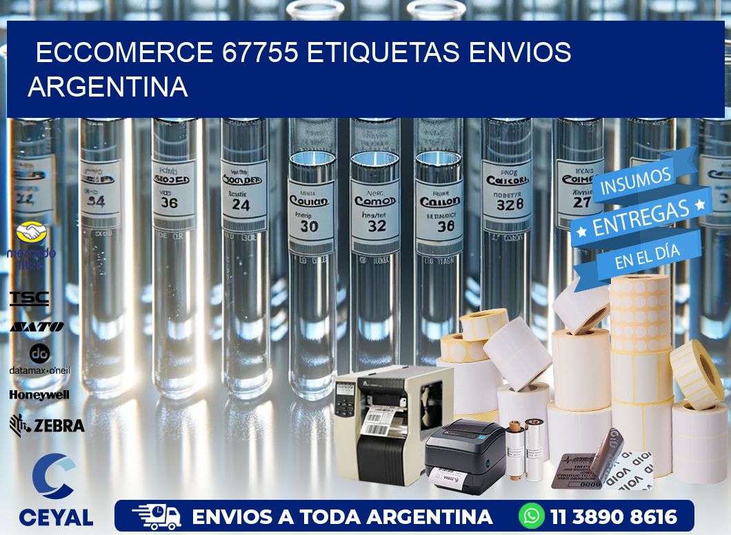 ECCOMERCE 67755 ETIQUETAS ENVIOS ARGENTINA
