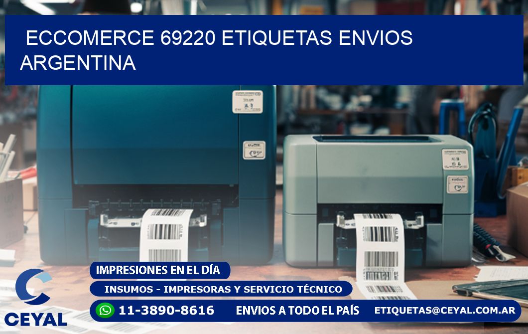 ECCOMERCE 69220 ETIQUETAS ENVIOS ARGENTINA