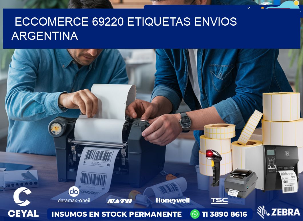 ECCOMERCE 69220 ETIQUETAS ENVIOS ARGENTINA
