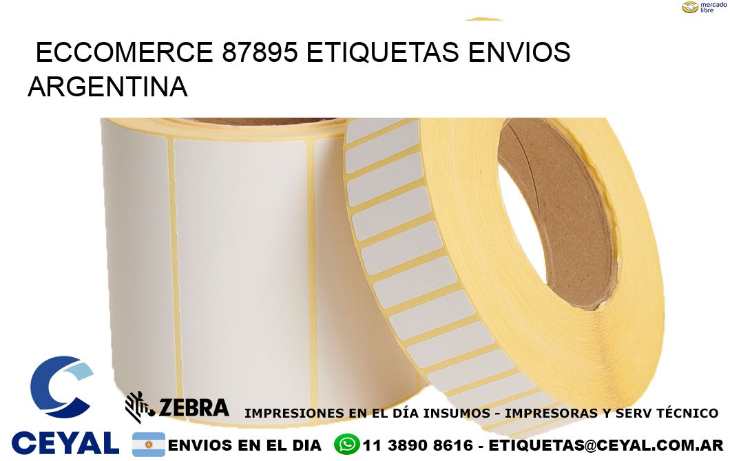 ECCOMERCE 87895 ETIQUETAS ENVIOS ARGENTINA