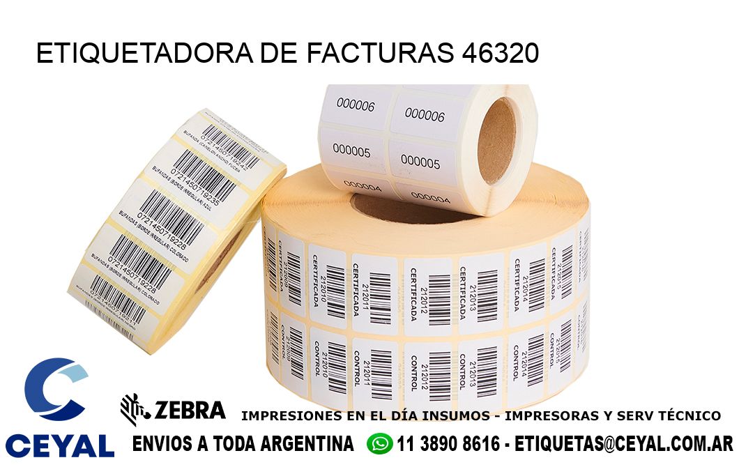 ETIQUETADORA DE FACTURAS 46320