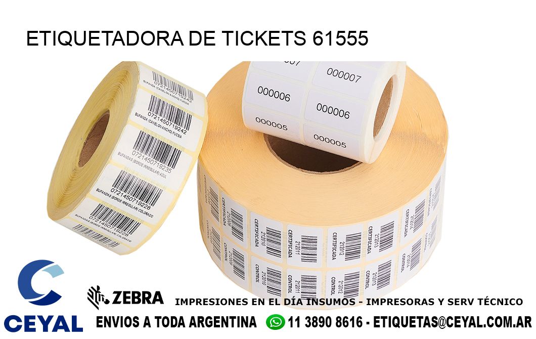 ETIQUETADORA DE TICKETS 61555