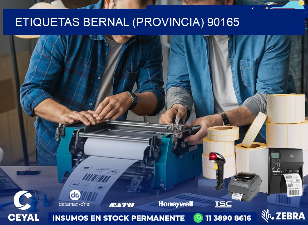 ETIQUETAS BERNAL (PROVINCIA) 90165