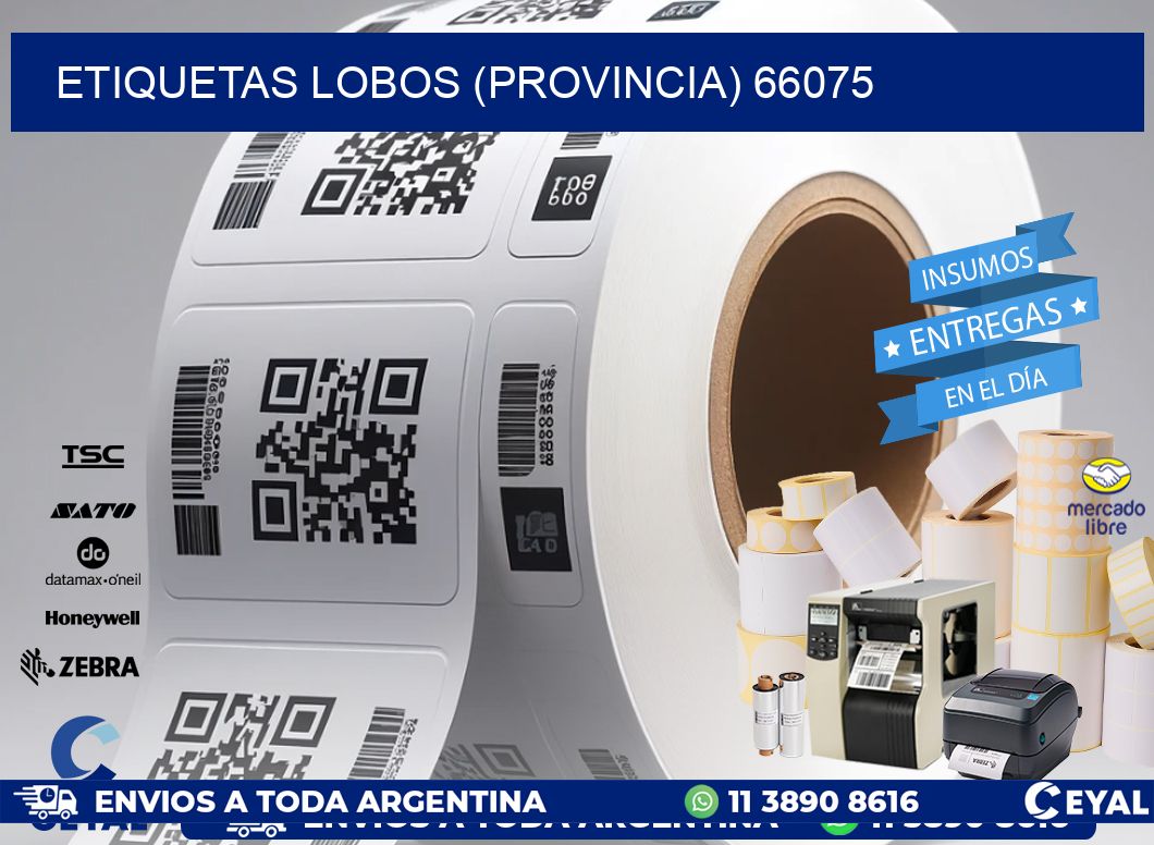 ETIQUETAS LOBOS (PROVINCIA) 66075