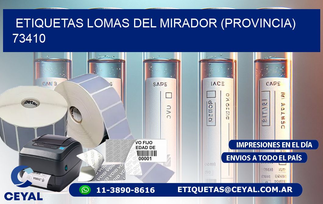 ETIQUETAS LOMAS DEL MIRADOR (PROVINCIA) 73410