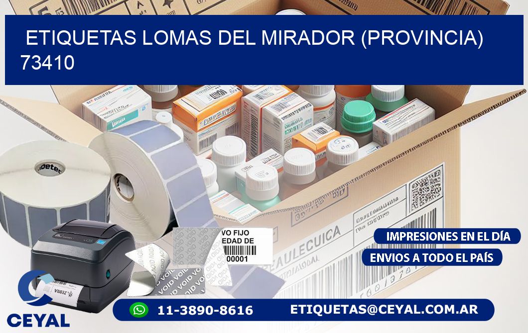 ETIQUETAS LOMAS DEL MIRADOR (PROVINCIA) 73410
